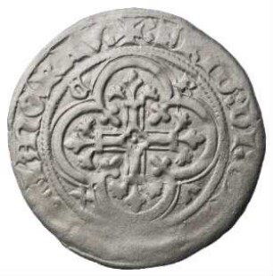 Fundmünze, Breiter Groschen, 1345 - 1349