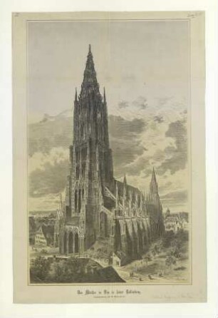 Münster. Südwestseite. Um 1870
