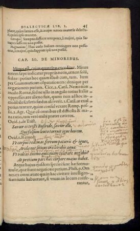Cap. 20. De Minoribus.