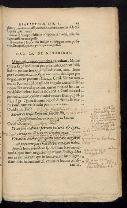 Cap. 20. De Minoribus.