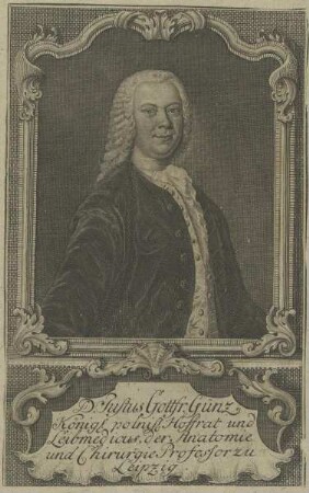 Bildnis des Justus Gottfr. Günz