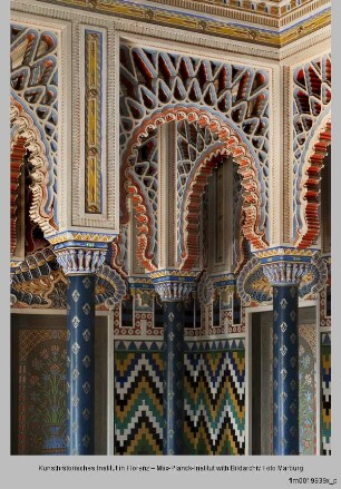 Castello di Sammezzano, Villa di Sammezzano, Liliensaal, Sala dei Gigli, Musiksaal, Sala della Musica, Reggello
