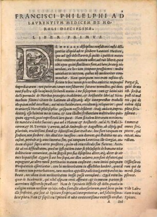 De morali disciplina Libri 5