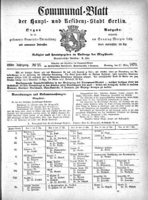 1870,13: No. 13, 27. März 1870