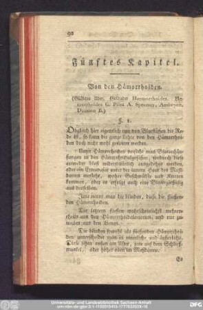 Fünftes Kapitel. Von den Hämorrhoiden.