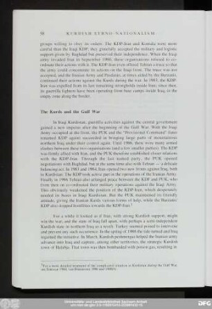 The Kurds and the Gulf War