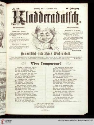 Hefte 49-52, Dezember 1851