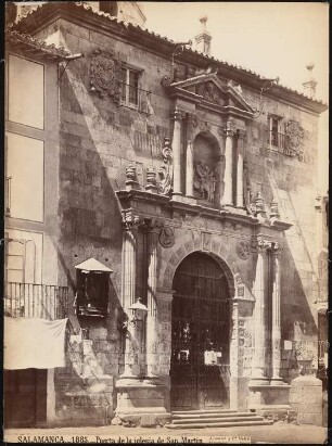 San Martín de Tours, Salamanca: Ansicht, Portal