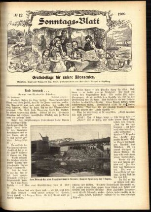 Ausgabe vom Sonntag, den 22. März 1908.