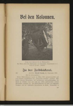 Bei den Kolonnen
