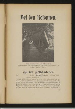 Bei den Kolonnen
