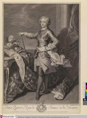 Louis Quinze Roy de France et de Navarre
