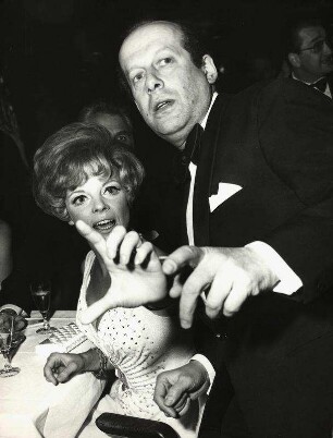 Presseball 1968. Grit Boettcher, Wolfgang Spier