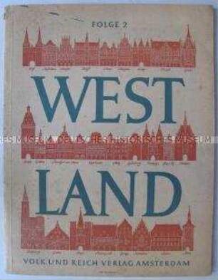 Vierteljahresheft "Westland" für die besetzten niederländischen Gebiete