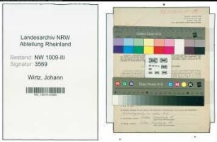 Entnazifizierung Johann Wirtz , geb. 06.12.1903 (Spediteur)