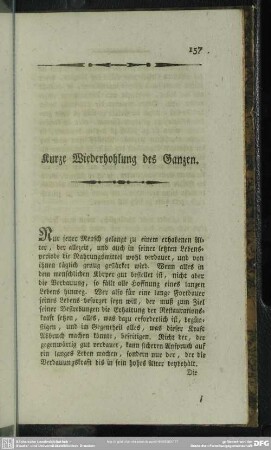 Kurze Wiederhohlung des Ganzen
