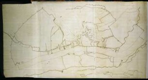 WHK 4 Französisch-Holländischer Krieg von 1672-1678: Grundriss der Festung Grave, 1674