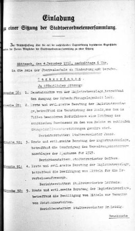 4. Dezember 1918