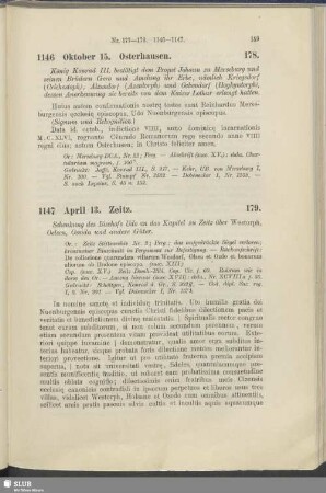 179. 1147, April 13. Zeitz