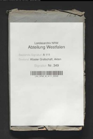 Kloster G. ./. von Fürstenberg wegen der Erbvogtei