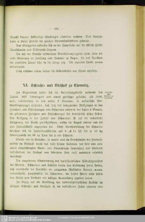 XI. Schlacht- und Viehhof zu Chemnitz