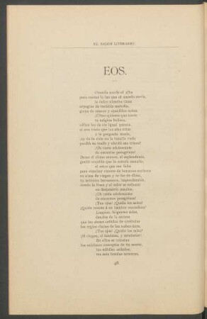Eos.