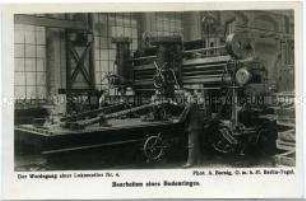 Produktion von Lokomotiven bei Borsig