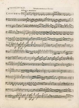 Violoncello e Basso