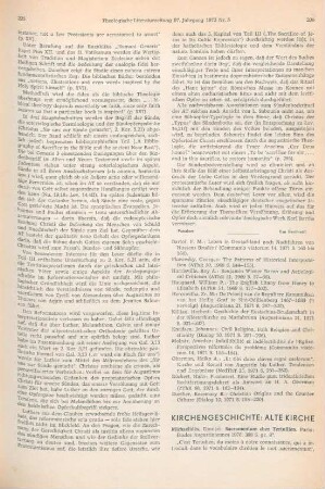 206-208 [Rezension] Michaélidès, Dimitri, Sacramentum chez Tertullien