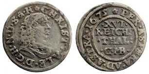 1/16 Taler, Hzgl. Schleswig-Holstein-Gottorpische Linie, Christian Albrecht (1659 - 1694)