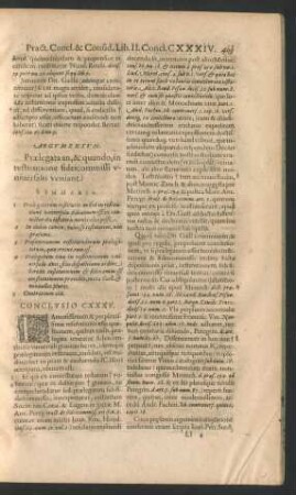 Conclusio CXXXV.