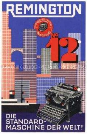 Schreibmaschine Typ "Remington-Standard 12