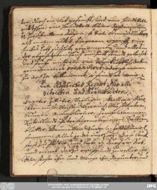 Ein köstliches Recept für alle gebrechen, und Kranckheiten.