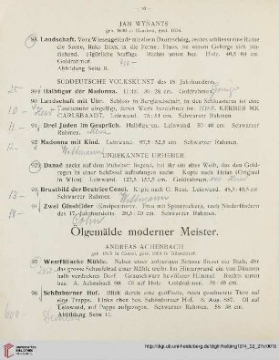 Ölgemälde moderner Meister (Nr. 95-200)