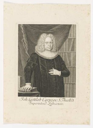 Bildnis des Joh. Gottlob Carpzov