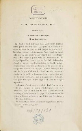 Bulletin. 2. 1879