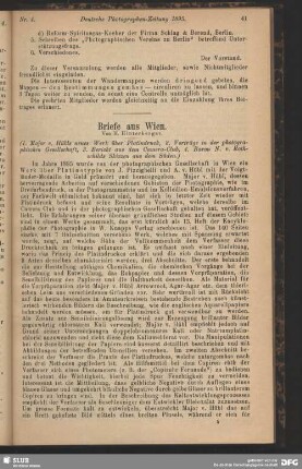 Briefe aus Wien