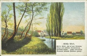 Stille Welt.