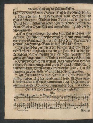 Von der Sendung des Heiligen Geistes.