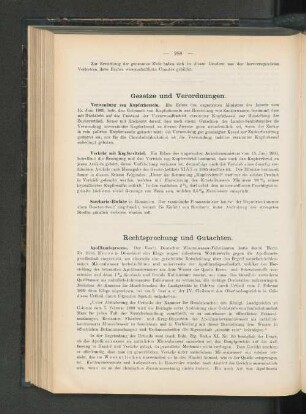 Gesetze und Verordnungen.