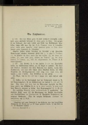 Die Zahlwörter.