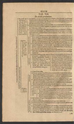 Tab. VIII. De delicti probatione