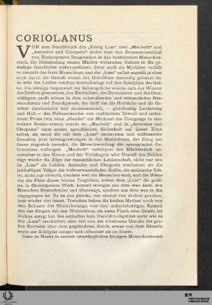 Coriolanus