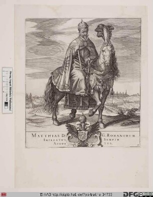 Bildnis Matthias, römisch-deutscher Kaiser (reg. 1612-19)
