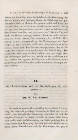 469-534 Das Christentum und die Rechtsfragen der Gegenwart