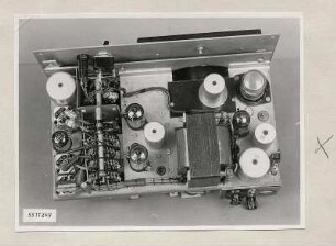 LC-Messgerät, innen, Draufsicht, Foto 1955