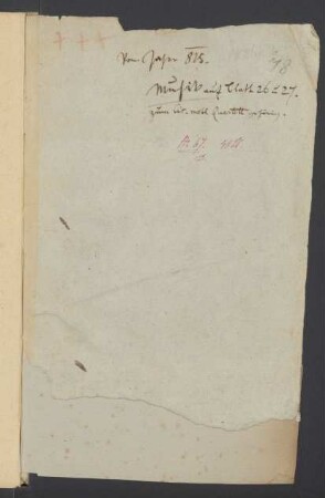 Konversationsheft 102 (16. Januar - ca. 22. Januar 1826)