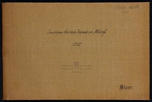 [Altdorffisches Prospecten]