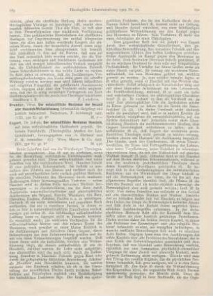 689-691 [Rezension] Engert, Jospeh, Der naturalistische Monismus Haeckels