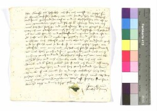 Brief Horneck von Hornberg an Kraft von Hohenlohe.
